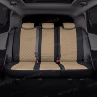 Чехлы Автопилот Экокожа Ромб на Nissan Micra (2003-2010) Чехлы Автопилот Экокожа Ромб на Nissan Micra (2003-2010)