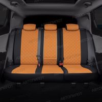 Чехлы Автопилот Экокожа Ромб на Nissan Micra (2003-2010) Чехлы Автопилот Экокожа Ромб на Nissan Micra (2003-2010)