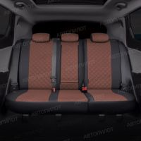 Чехлы Автопилот Экокожа Ромб на Nissan Micra (2003-2010) Чехлы Автопилот Экокожа Ромб на Nissan Micra (2003-2010)