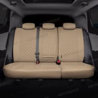 Чехлы Автопилот Экокожа Ромб на Nissan Micra (2003-2010) Чехлы Автопилот Экокожа Ромб на Nissan Micra (2003-2010)