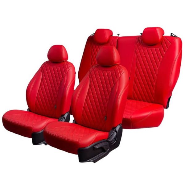 Чехлы Премиум Экокожа Байрон Ромб на Hyundai ix35 2010-2015 г.в. Чехлы Премиум Экокожа Байрон Ромб на Hyundai ix35 2010-2015 г.в.