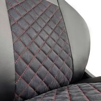 Чехлы Алькантара на Nissan Juke Чехлы Алькантара на Nissan Juke