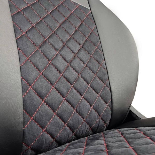 Чехлы Алькантара на Nissan Juke Чехлы Алькантара на Nissan Juke