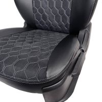 Чехлы Алькантара на Nissan Juke Чехлы Алькантара на Nissan Juke