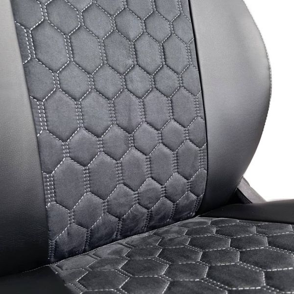 Чехлы Алькантара на Nissan Juke Чехлы Алькантара на Nissan Juke