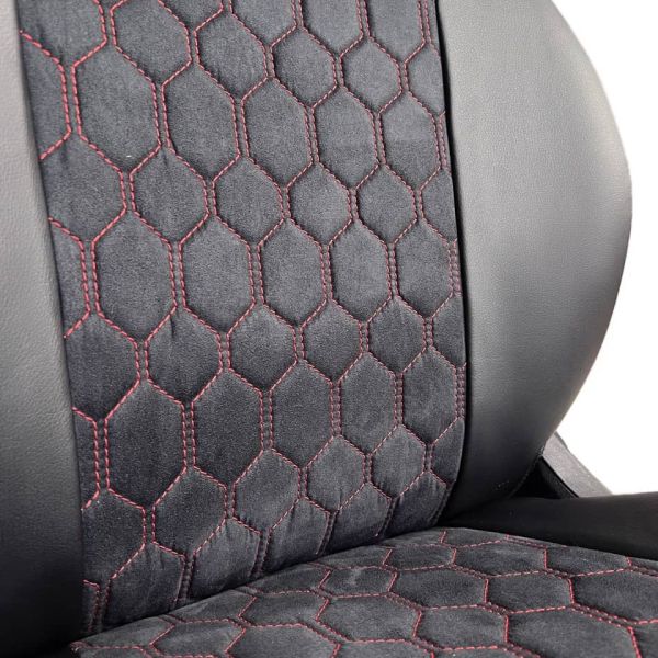 Чехлы Алькантара на Nissan Juke Чехлы Алькантара на Nissan Juke