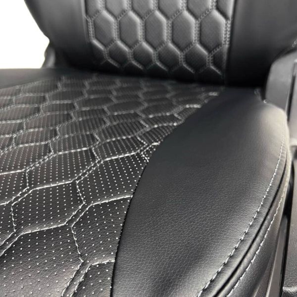 Чехлы Экокожа Ромб на Daewoo Matiz