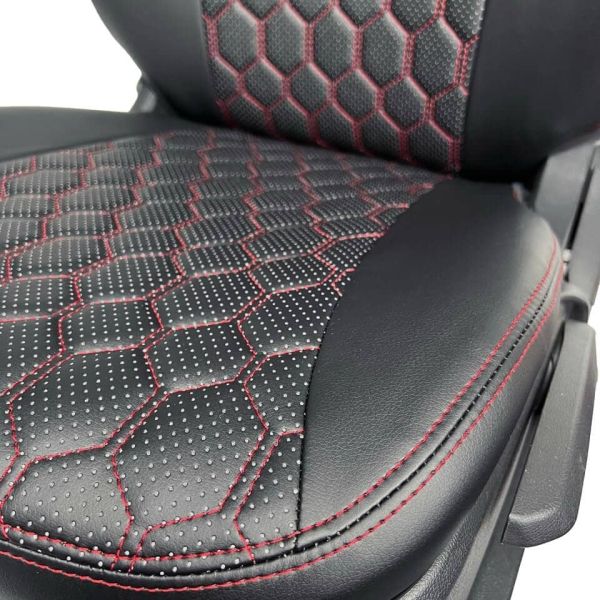 Чехлы Экокожа Ромб на Daewoo Matiz