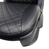 Чехлы Экокожа Ромб на Daewoo Matiz