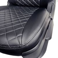 Чехлы Экокожа Ромб на Daewoo Matiz