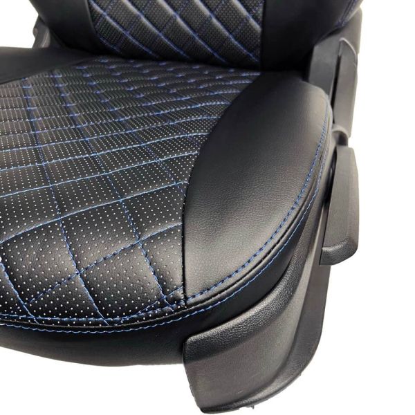 Чехлы Экокожа Ромб на Daewoo Matiz