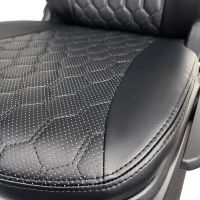 Чехлы Экокожа Ромб на Daewoo Matiz