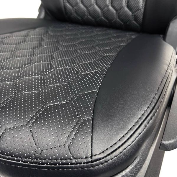 Чехлы Экокожа Ромб на Daewoo Matiz