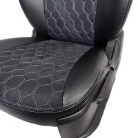 Чехлы Алькантара на Nissan Juke Чехлы Алькантара на Nissan Juke