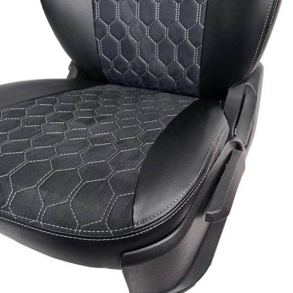 Чехлы Алькантара на Nissan Juke Чехлы Алькантара на Nissan Juke