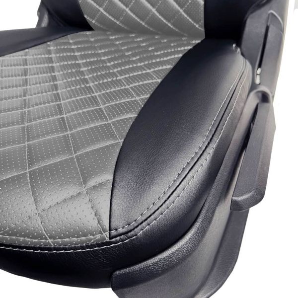 Чехлы Экокожа Ромб на Daewoo Matiz