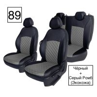 Чехлы Экокожа Ромб на Daewoo Matiz