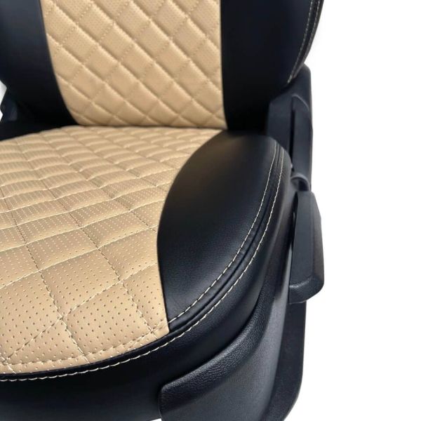 Чехлы Экокожа Ромб на Daewoo Matiz